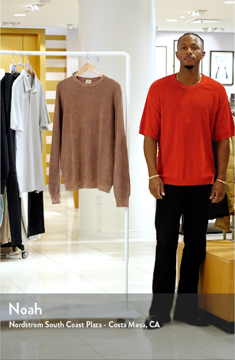 Sunwash Organic Cotton Crewneck Sweater
