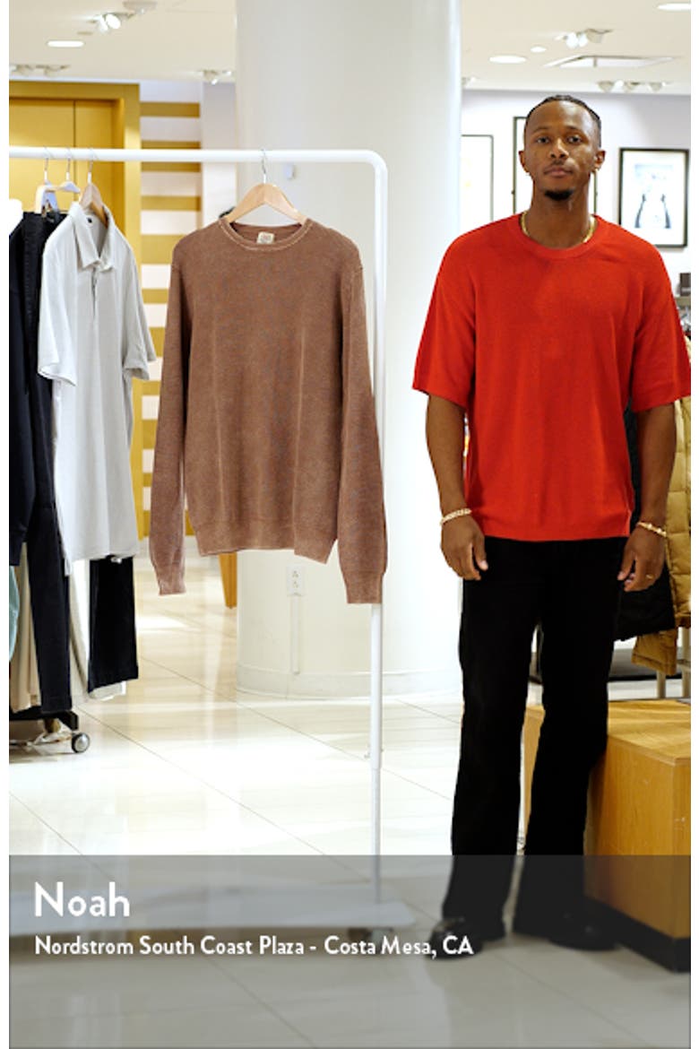 Sunwash Organic Cotton Crewneck Sweater video