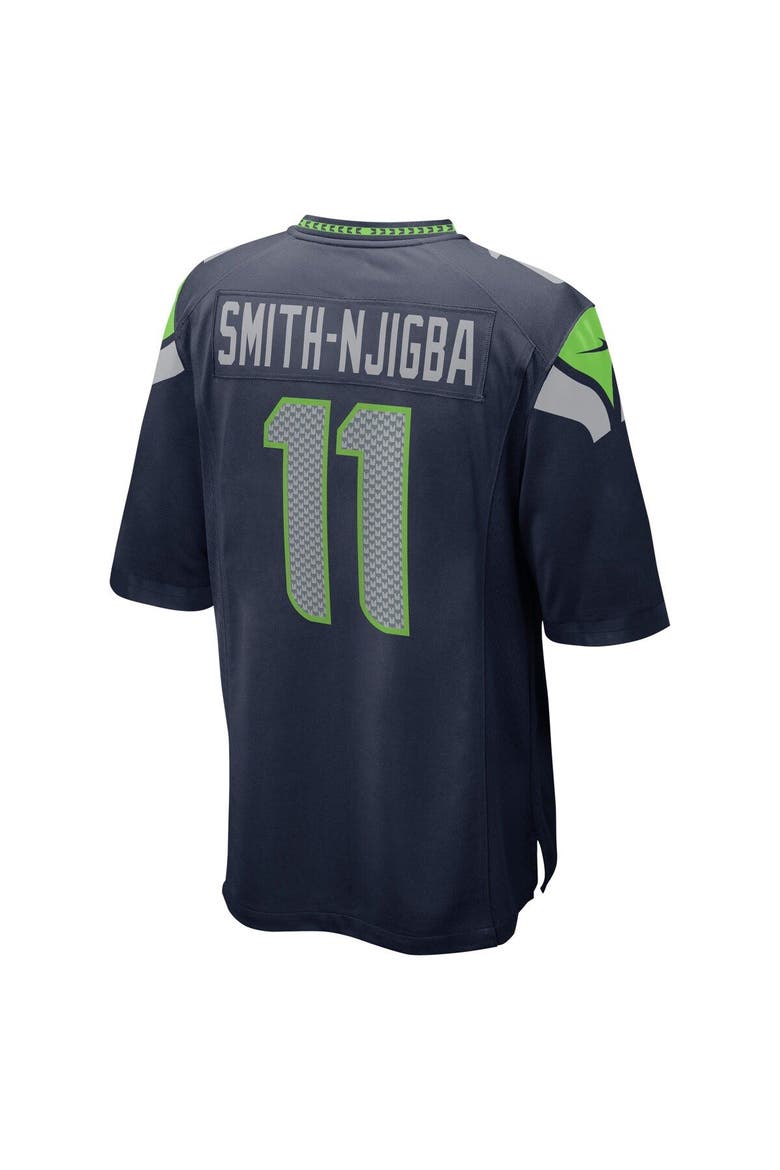Men's Nike Jaxon Smith-Njigba College Navy Seattle Seahawks 2023 NFL Draft First Round Pick Game Jersey, Alternate, color, Navy