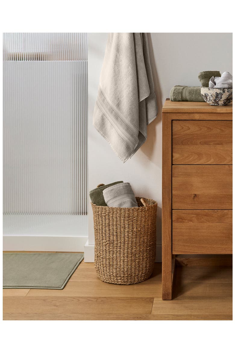 Classic Turkish Cotton Washcloth, Alternate, color, THYME