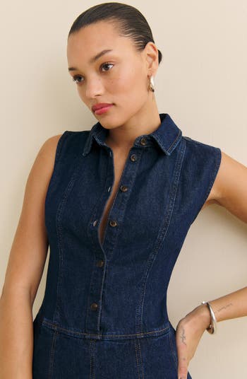 【Reformation】Arella Denim Dress デニムドレス ワンピース Reformation Arella Denim Dress | Shopbop