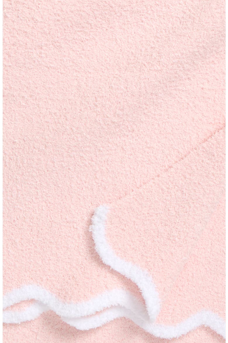 Scallop Trim Chenille Blanket, Alternate, color, PINK DOGWOOD