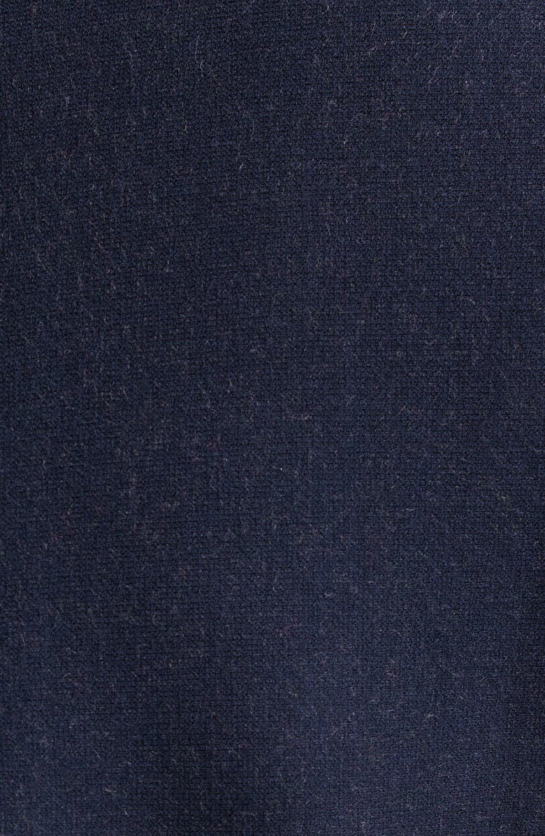 Oscar de la Renta English Rose Jacquard Knit Fit & Flare Dress, Alternate, color, 