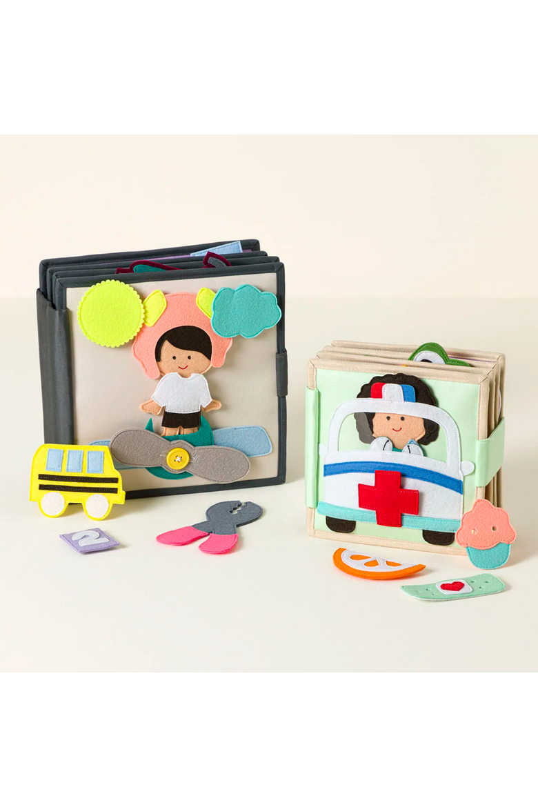 Pretend Play Busy Books by Educating AMY, Alternate, color, Little Medic