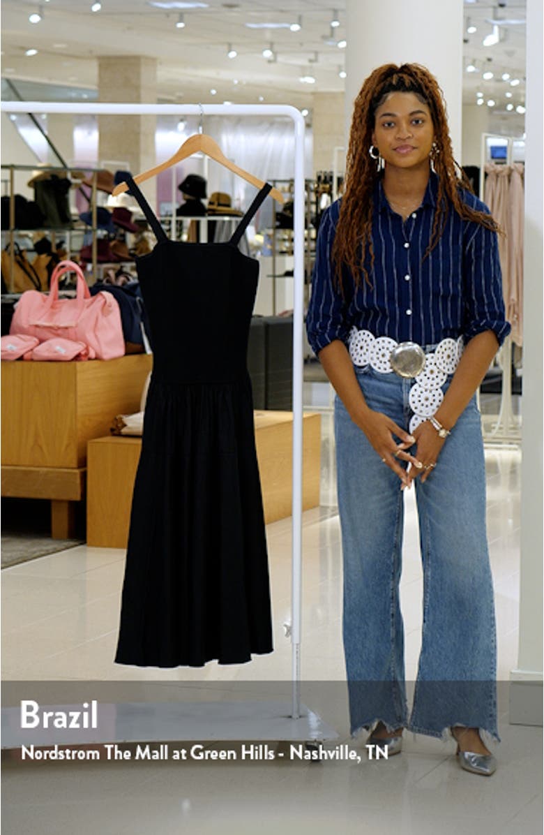 House of Aama Lana Mixed Media Dress, sales video thumbnail