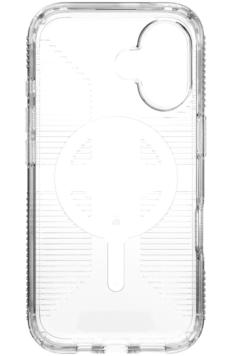 Speck Gemshell Grip MagSafe Case for Apple iPhone 16, Alternate, color, Clear