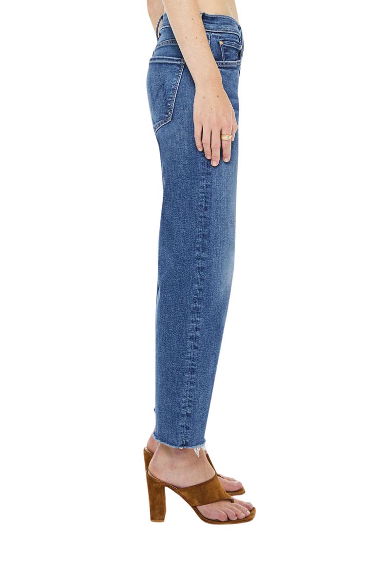 The Newbie High Waist Crop Straight Leg Jeans, Alternate, color, PRIZED POSSESSION