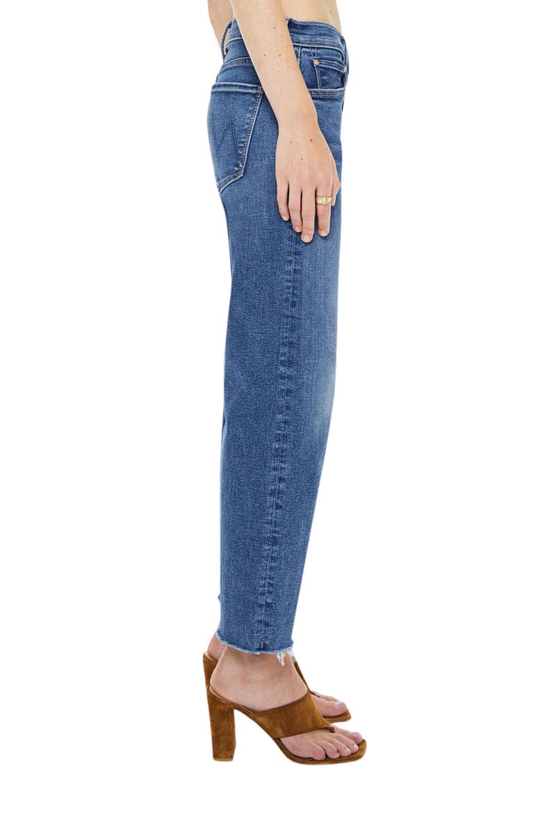 MOTHER The Newbie High Waist Crop Straight Leg Jeans, Alternate, color, Prized Possession