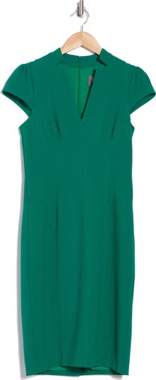 Signature Stretch Crepe Sheath Dress
