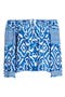 selected Artisan Ikat French Blue