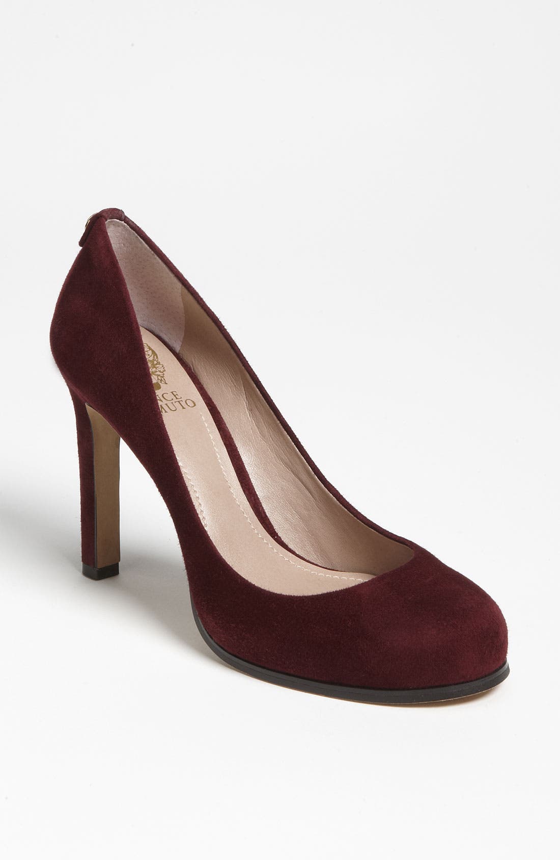 'Jensen' Pump, Main, color, RUBY SUEDE