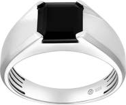 LuvMyJewelry Yoru 2 CT Black Spinel Ring 925 Silver