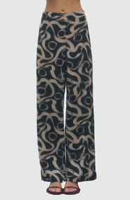 MAUDE CLUB Hayden Wide Leg Pants