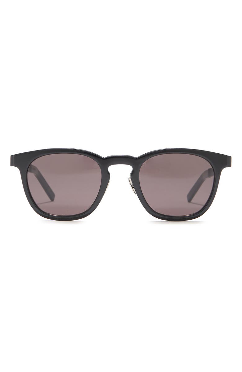 Saint Laurent 49mm Square Sunglasses, Main, color,