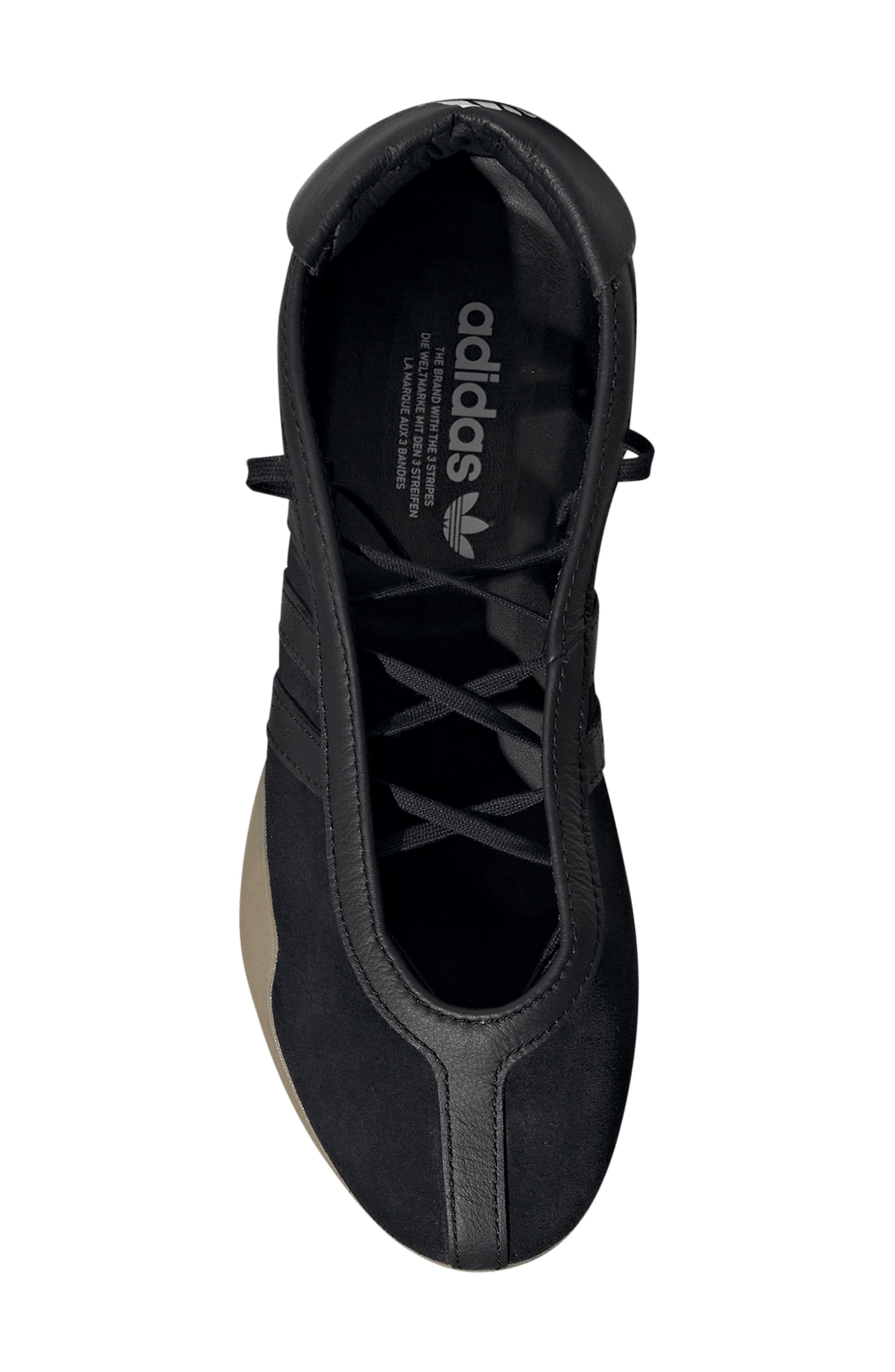 adidas Taekwondo Mei Ballet Flat, Alternate, color, Black/ White/ Gum