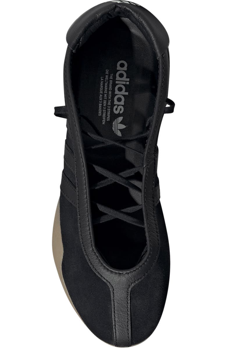 adidas Taekwondo Mei Ballet Flat, Alternate, color, Black/ White/ Gum