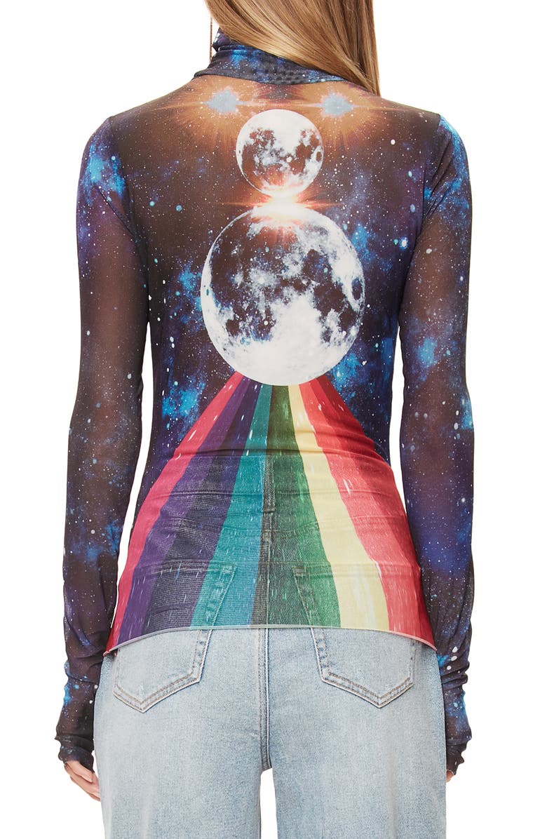 AFRM Zadie Semi Sheer Turtleneck, Alternate, color,