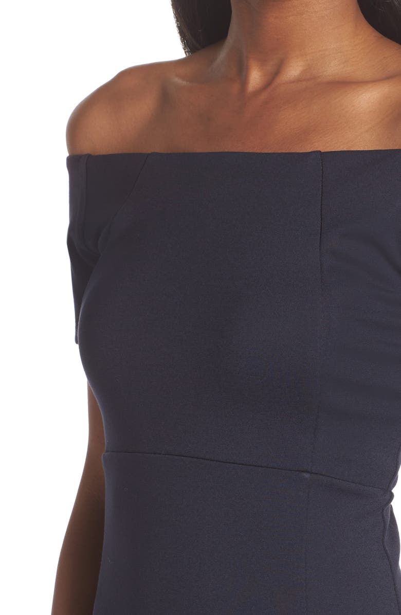Felicity & Coco Off the Shoulder Sheath Dress, Alternate, color,
