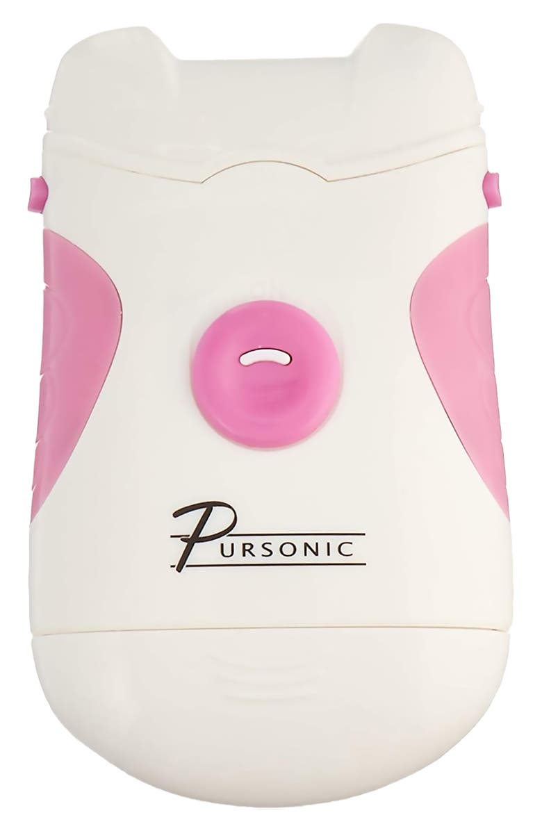 PURSONIC Portable Electric Nail Trimmer & Filer, Alternate, color, Pink