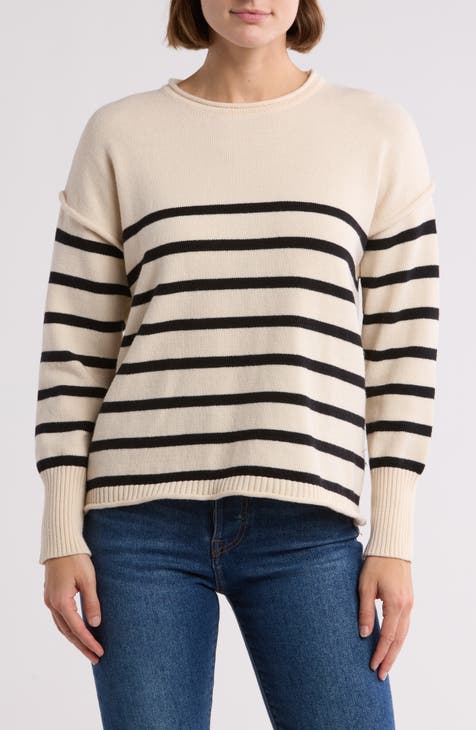 Stripe Crewneck Sweater