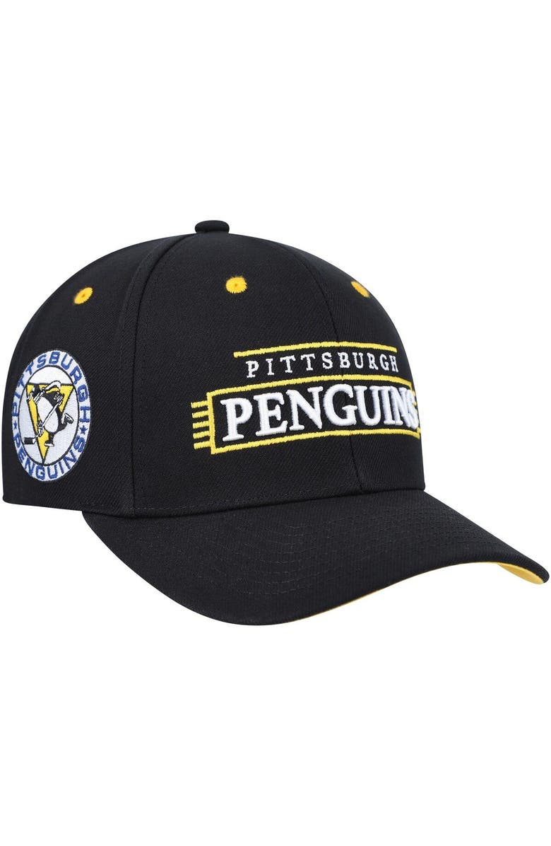 Mitchell & Ness Men's Mitchell & Ness Black Pittsburgh Penguins LOFI Pro Snapback Hat, Main, color, Black