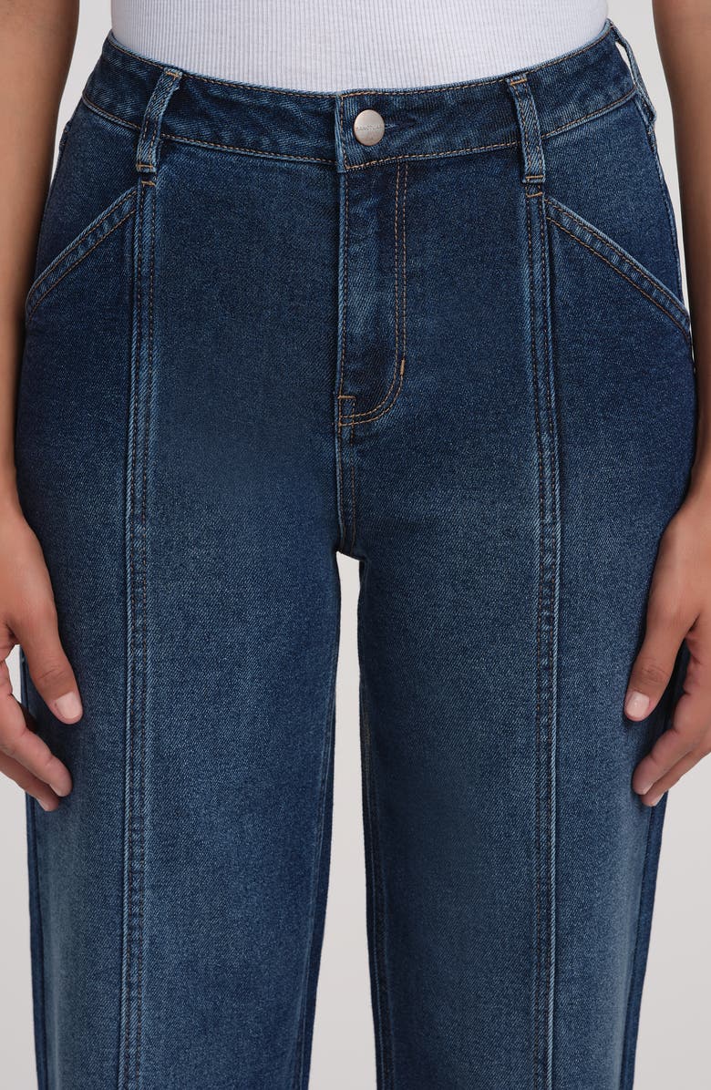Sanctuary Denim Soleil '90s Straight Leg Jeans, Alternate, color, Medium Wash