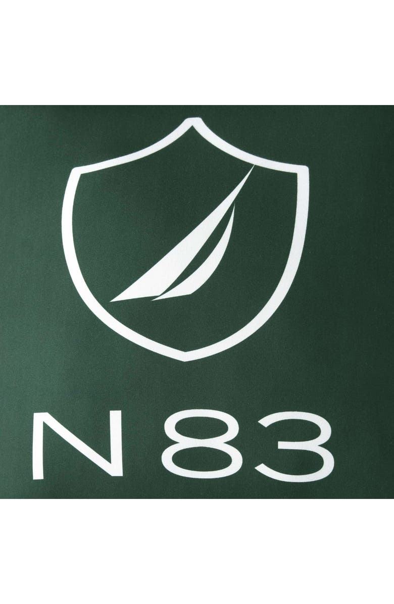 Nautica N83 Boat Microfiber Throw Pillow, Alternate, color, Dark Green