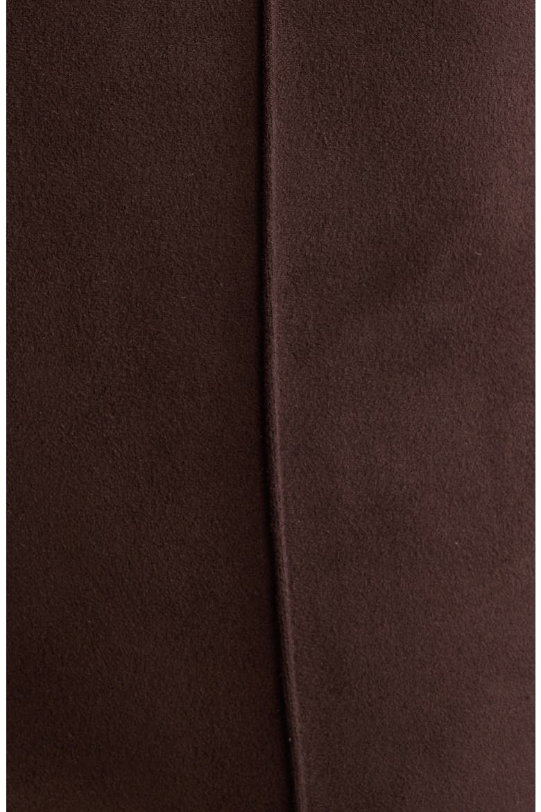 Faux Suede Ankle Pants, Alternate, color, CHOCOLATE BROWN