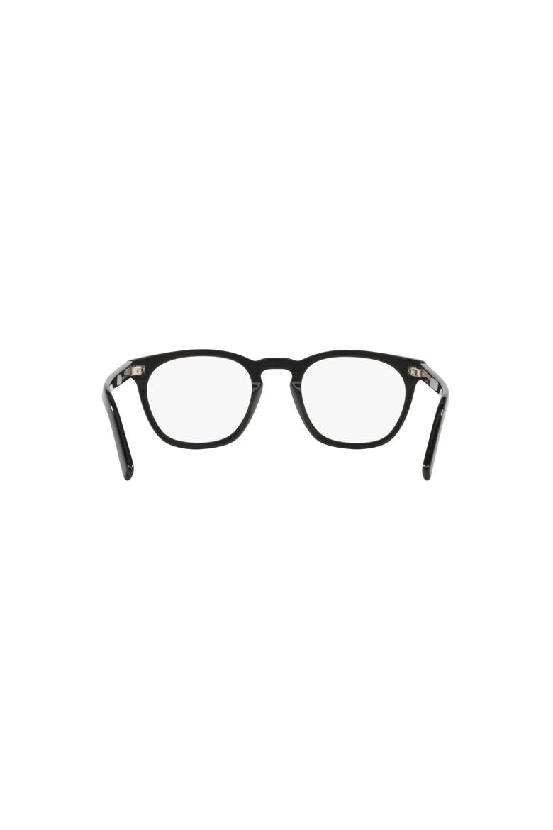 50mm Round optical glasses, Alternate, color, Black