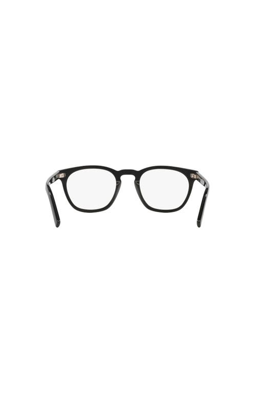 Saint Laurent 50mm Round Optical Glasses In Black