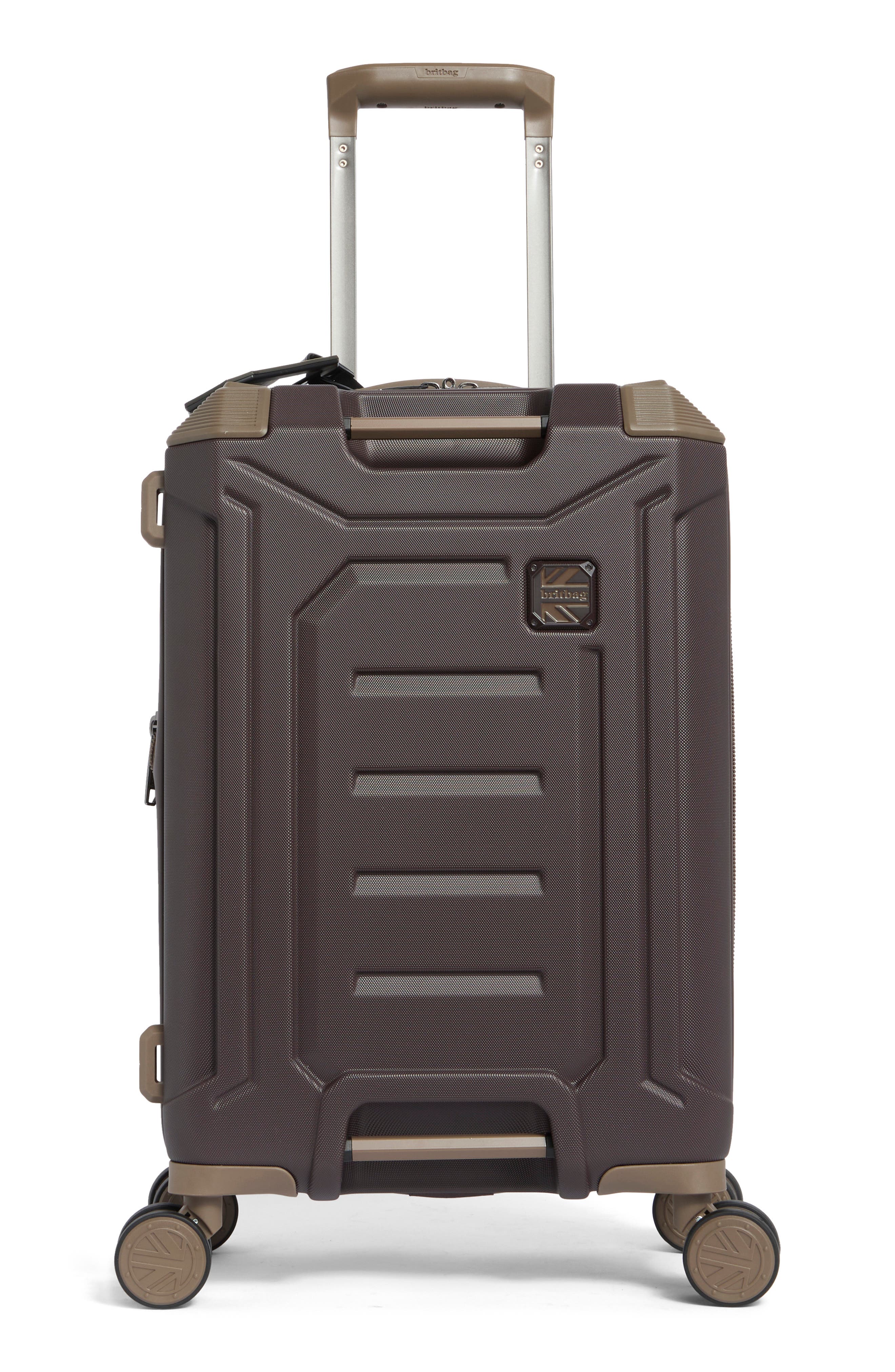 Britbag Stonesfield 27-Inch Hardside Carry-On Spinner Luggage, Main, color, Chocolate Plum