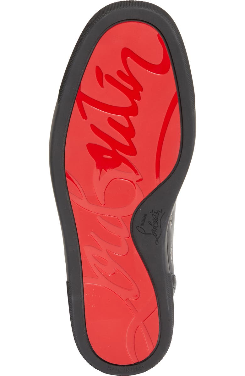 Christian Louboutin Retero High Top Sneaker, Alternate, color, Bk01-Black