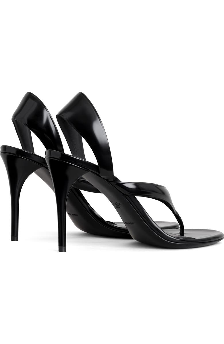 Alaïa Infradito Slingback Sandal, Alternate, color,