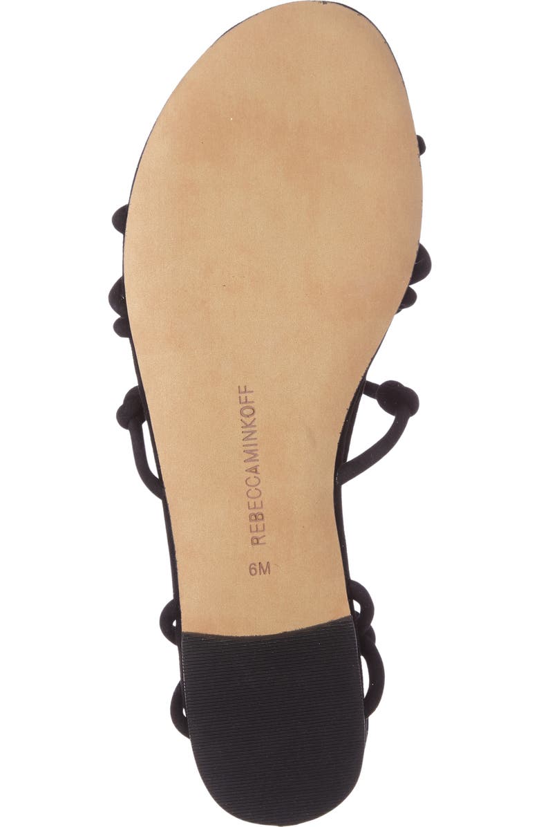 Rebecca Minkoff Elyssa Lace-Up Flat Sandal, Alternate, color,