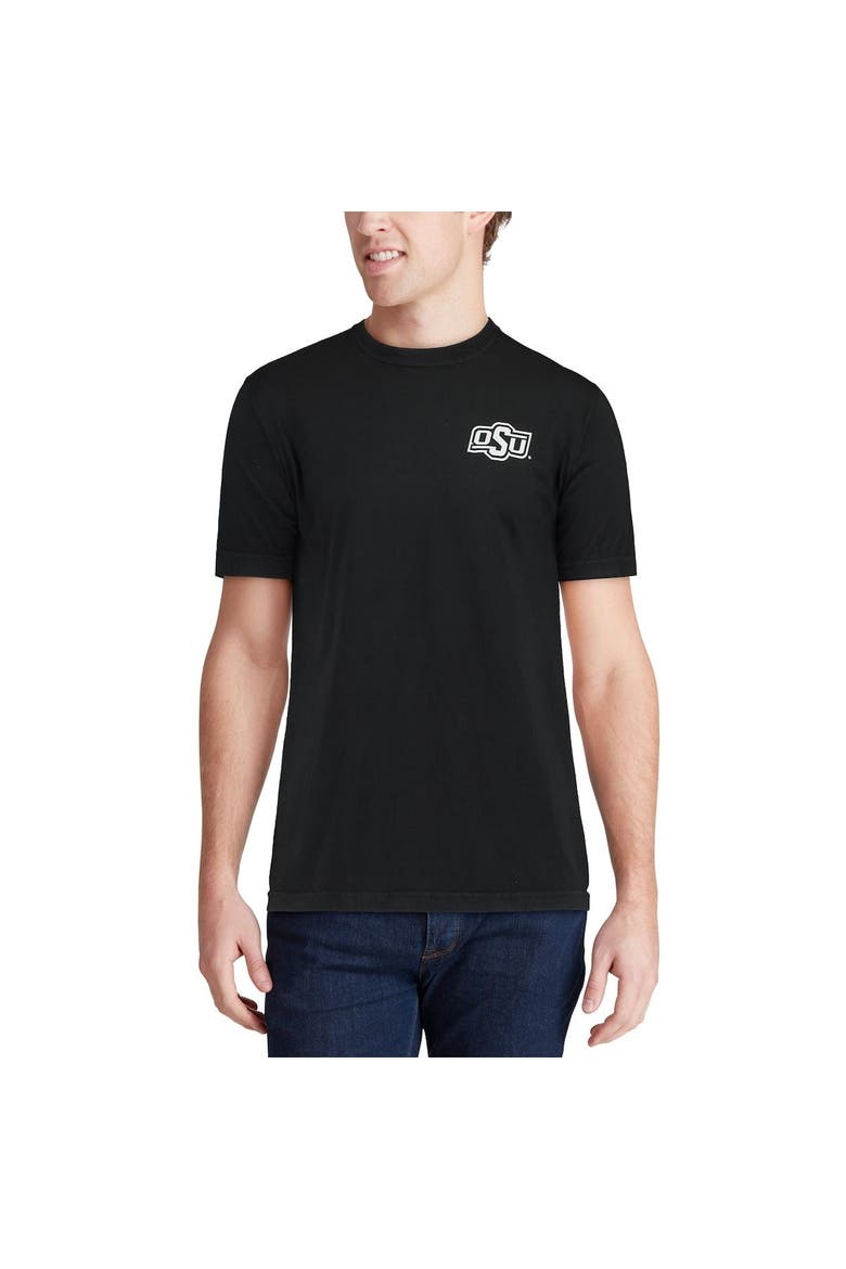 Men's Black Oklahoma State Cowboys Baseball Flag Comfort Colors T-Shirt, Alternate, color, Black
