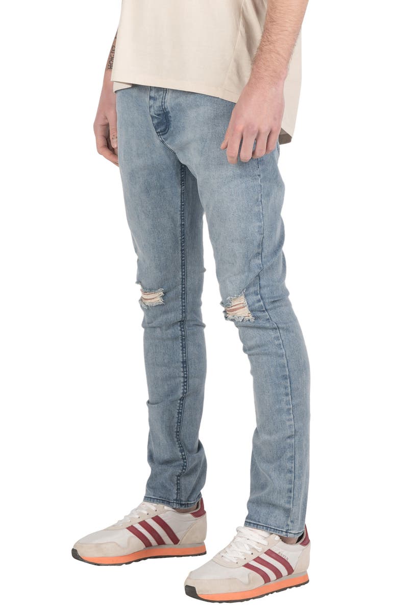 ZANEROBE Joe Blow Destroyed Denim Jeans, Alternate, color,