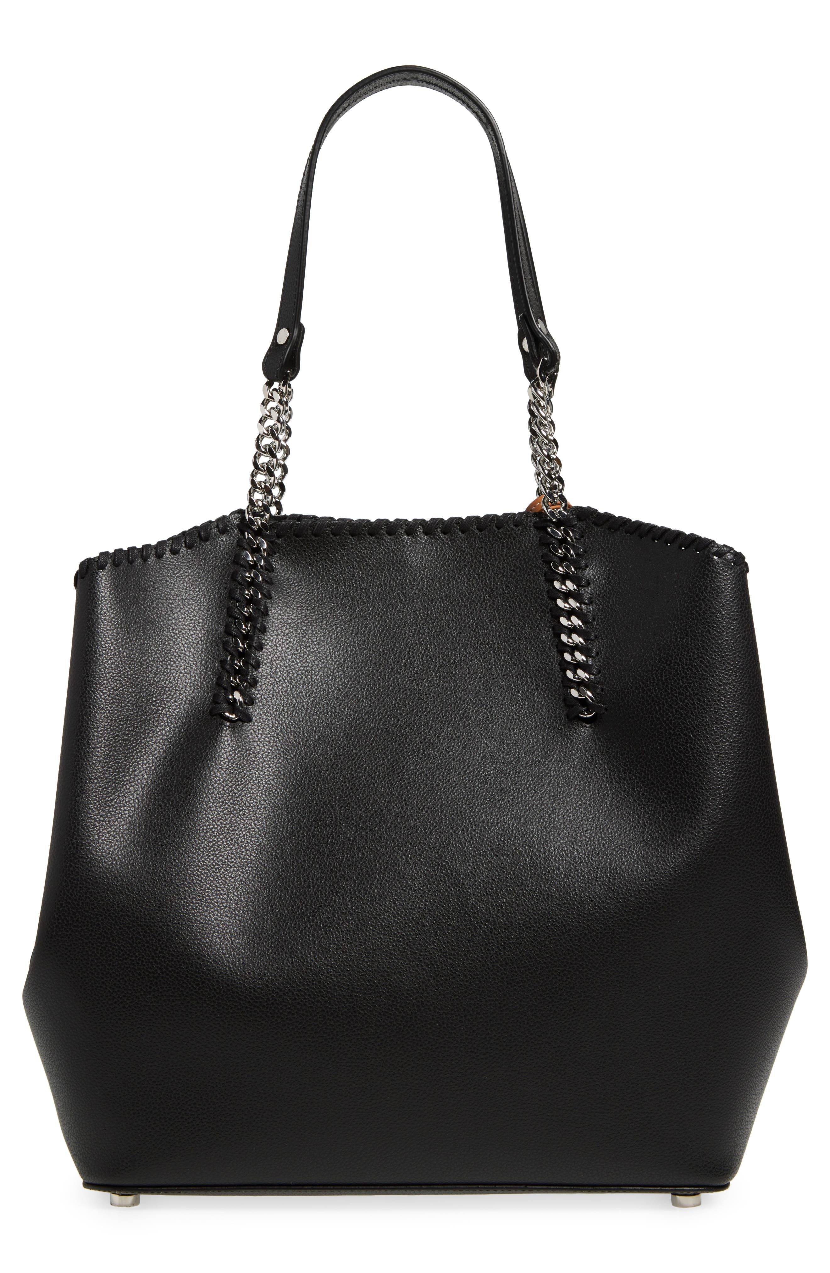 Stella McCartney Falabella Faux Leather Wing Tote, Alternate, color, 