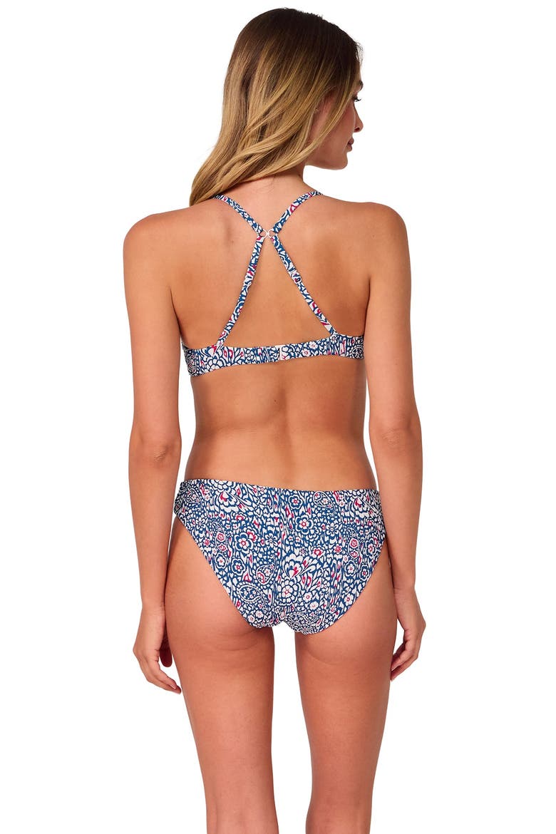 Chloe Bikini Swim Bottoms, Main, color, Americana Rib