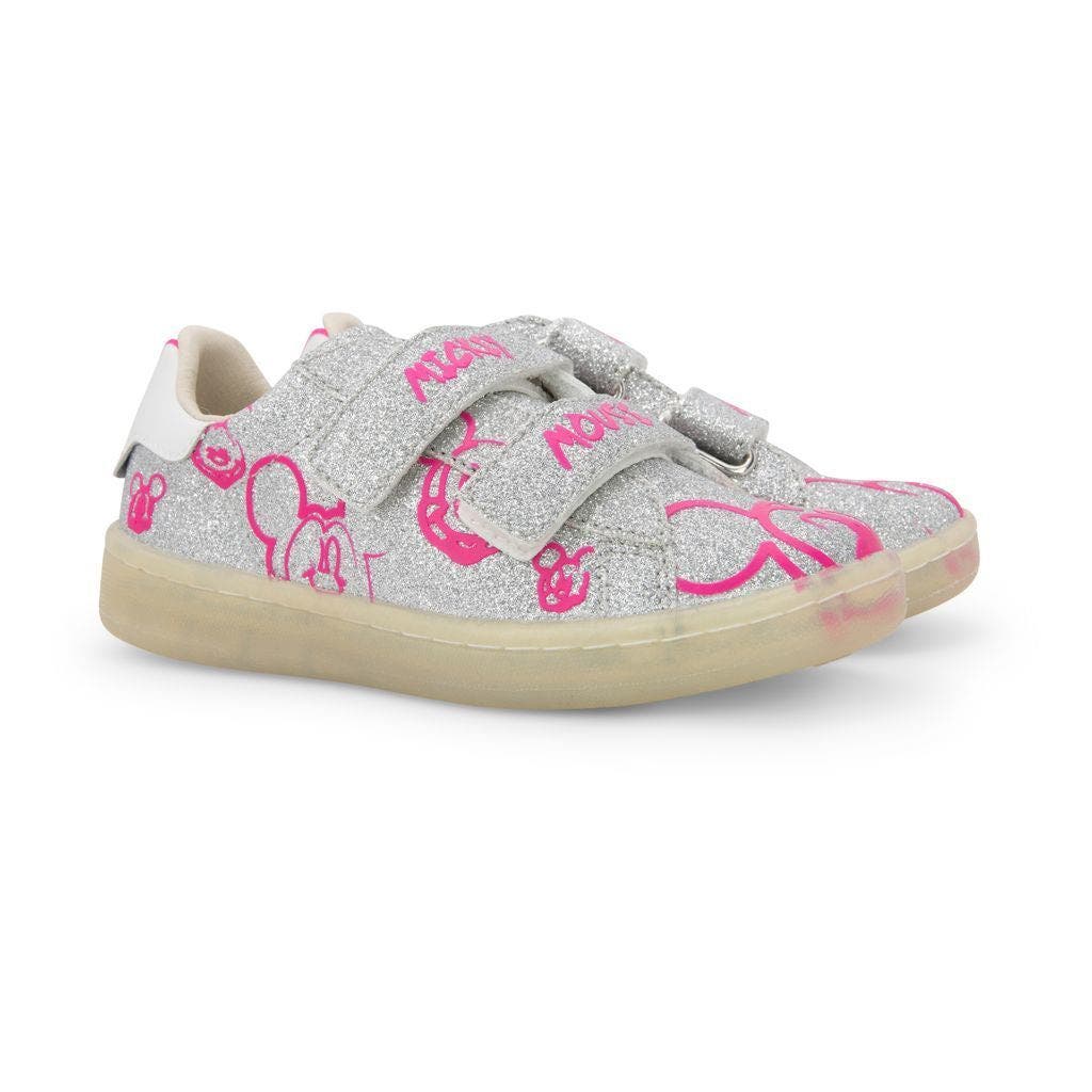 Master of Arts Glitter Disney Gallery Shoes, Main, color, Silver Glitter