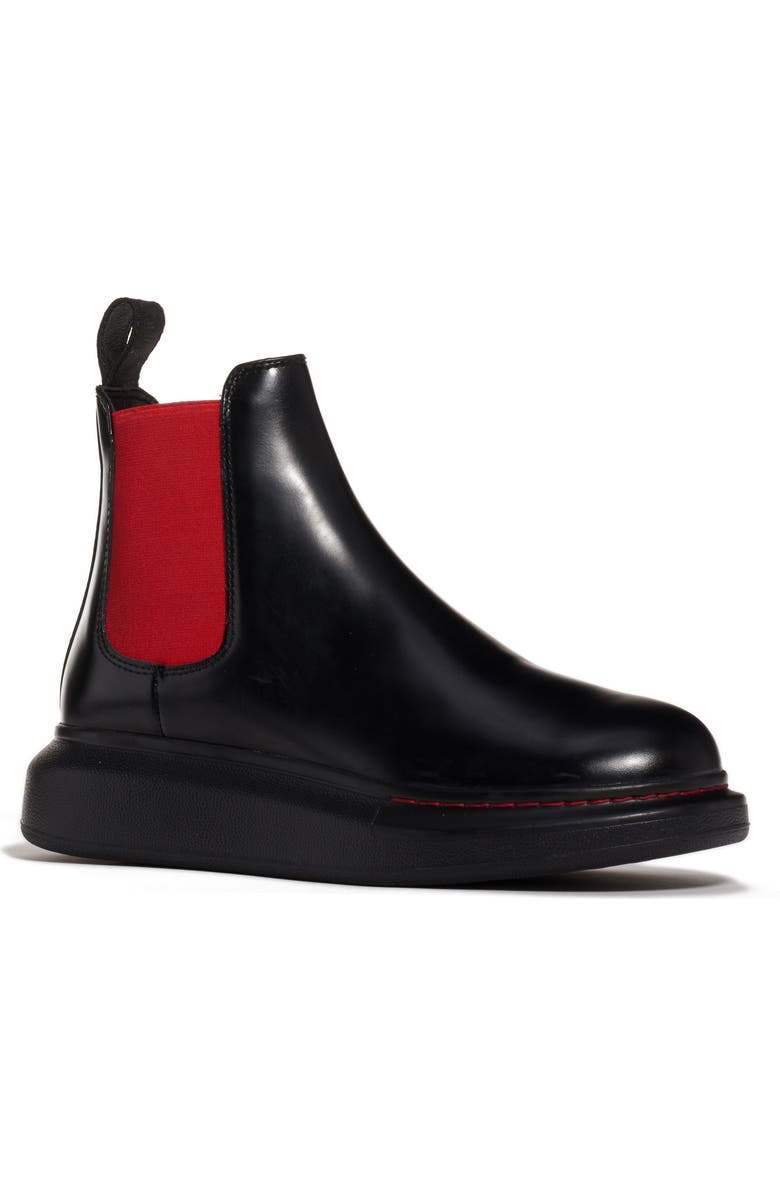 McQueen Alexander McQueen Platform Chelsea Boot, Main, color,