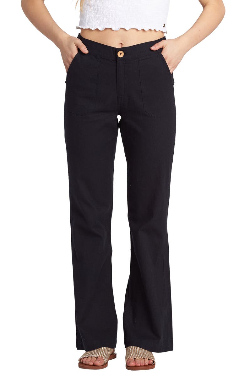 Roxy Oceanside High Waist Pants, Main, color,