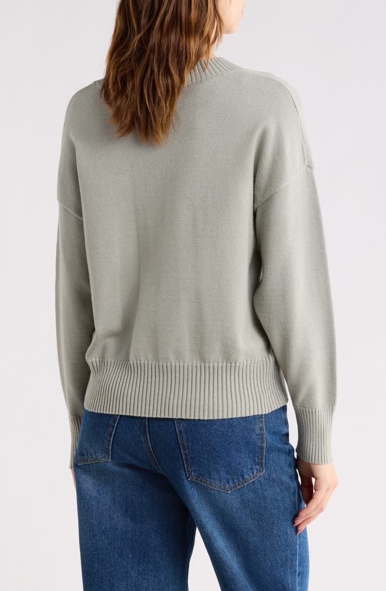 Vigoss V-Neck Sweater, Alternate, color, 