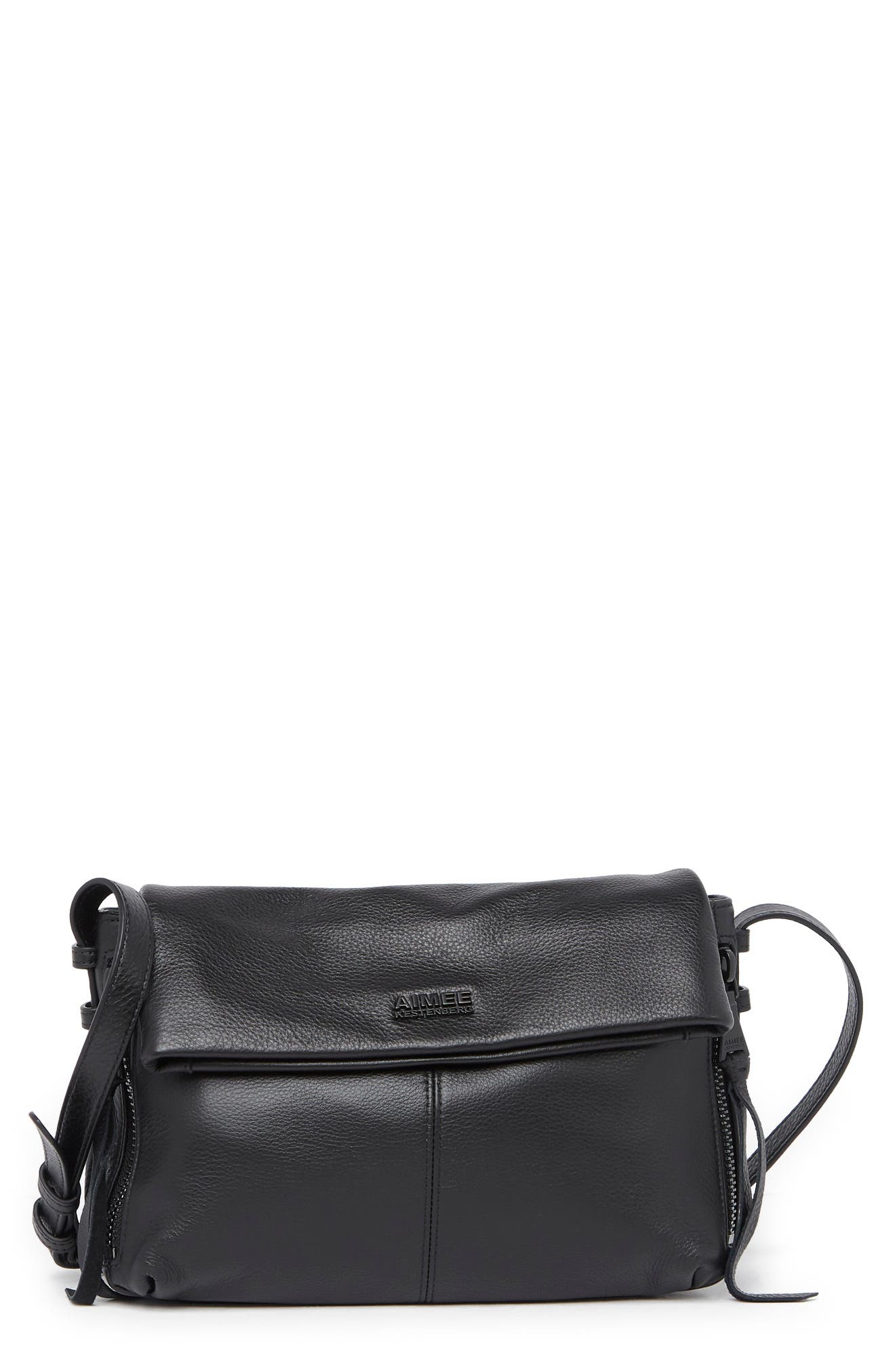 Aimee Kestenberg Clayton Leather Crossbody Bag, Main, color, 