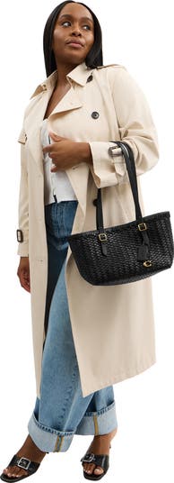 トートバッグ COACH Woven Swing Tote Bag CBF83 Woven Swing Tote Bag