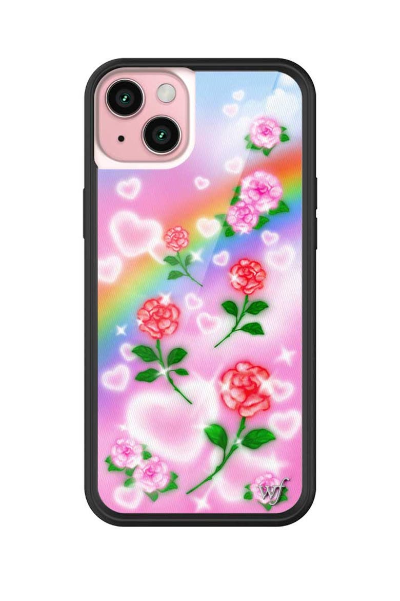 Heavenly Roses iPhone Case, Alternate, color, Pink