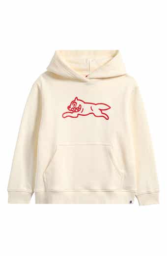 Kids' Orion Running Dog Logo Cotton Graphic Hoodie