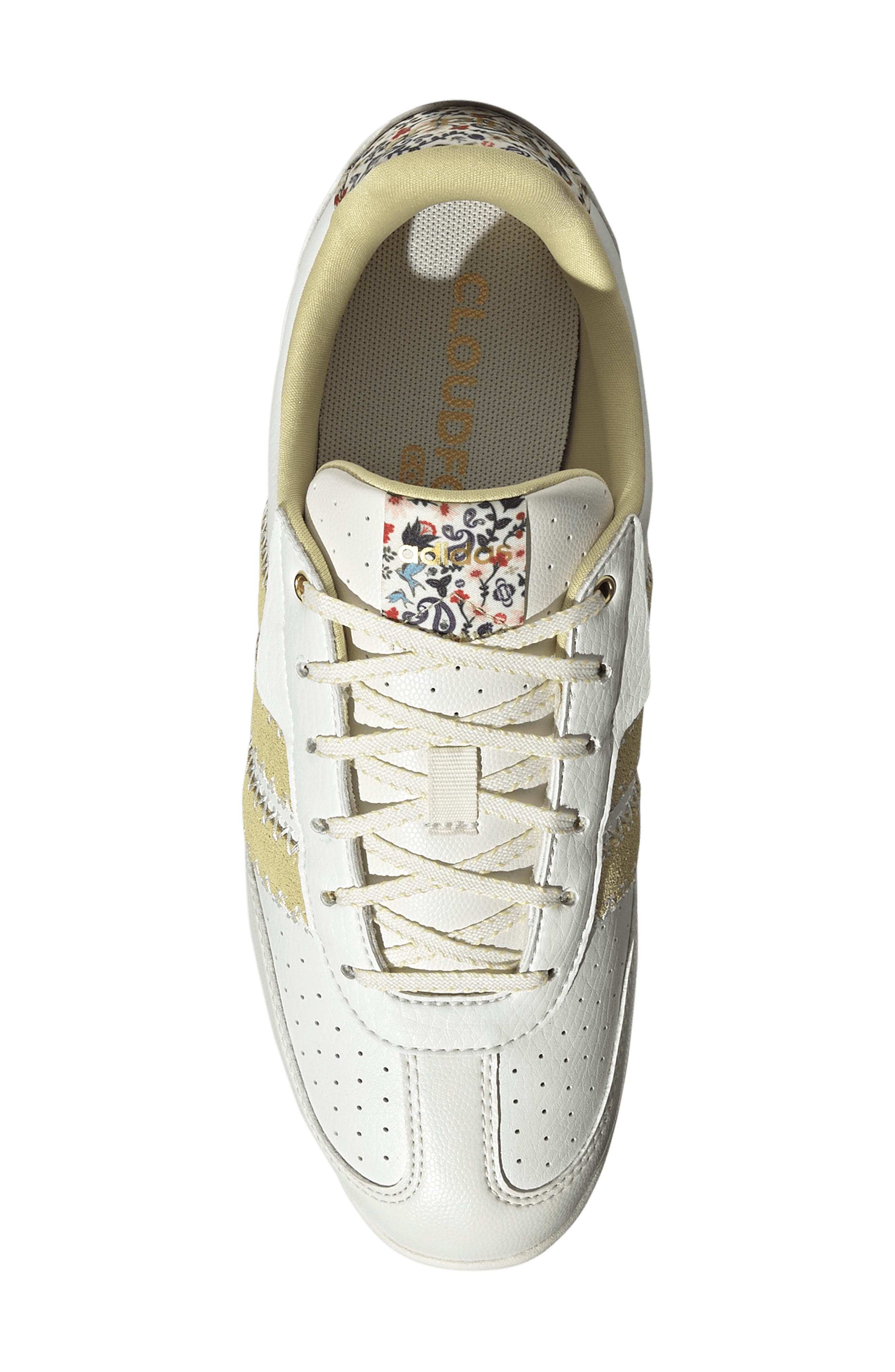 adidas Barreda Sneaker, Alternate, color, Off White/ Powder Yellow