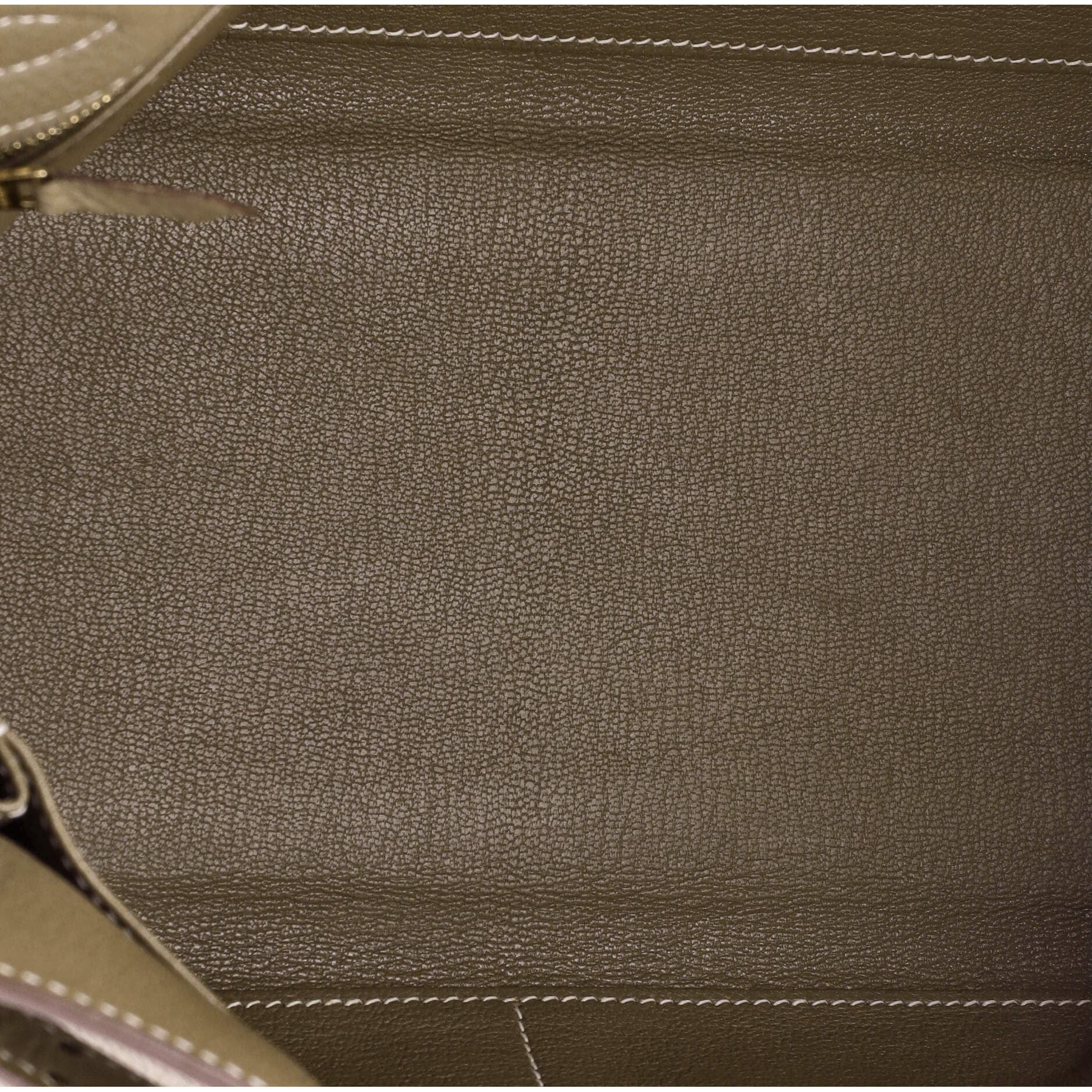 Pre-Owned Hermes Kelly Handbag Grey Togo with Gold Hardware 32, Alternate, color, 