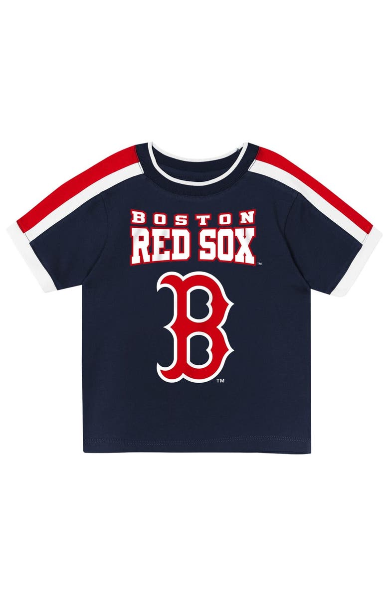 Outerstuff Toddler Outerstuff Navy Boston Red Sox Ground Ball T-Shirt & Shorts Set, Alternate, color, Navy