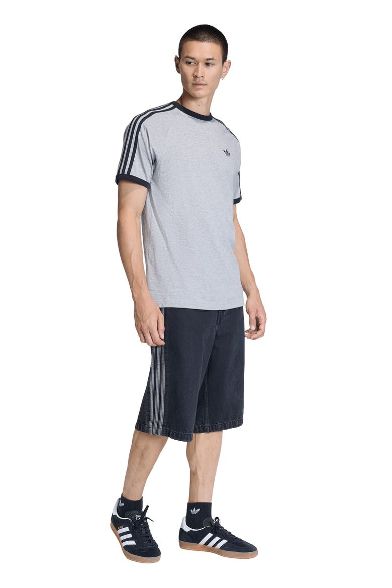 3-Stripes Graphic T-Shirt, Alternate, color, MEDIUM GREY HEATHER